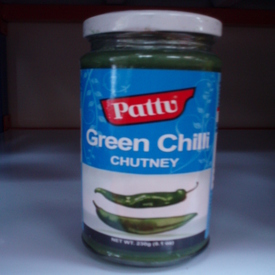 Green Chilli Chutney -Pattu-230 gm