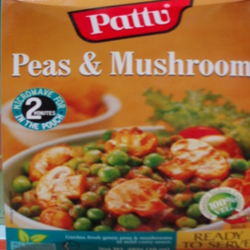 Peas And Mushroom-Pattu-285 gm