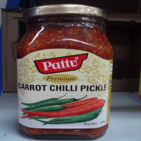 Carrot & Chilli Pickle-PATTU-400 gm