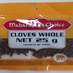 Cloves Whole  MAHARAJAH'S CHOICE 25 gm